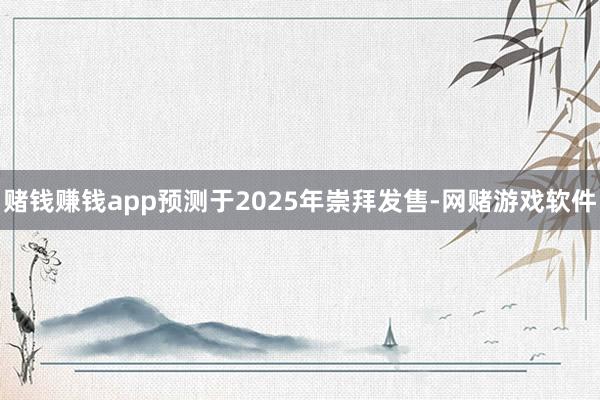 赌钱赚钱app预测于2025年崇拜发售-网赌游戏软件