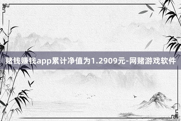 赌钱赚钱app累计净值为1.2909元-网赌游戏软件